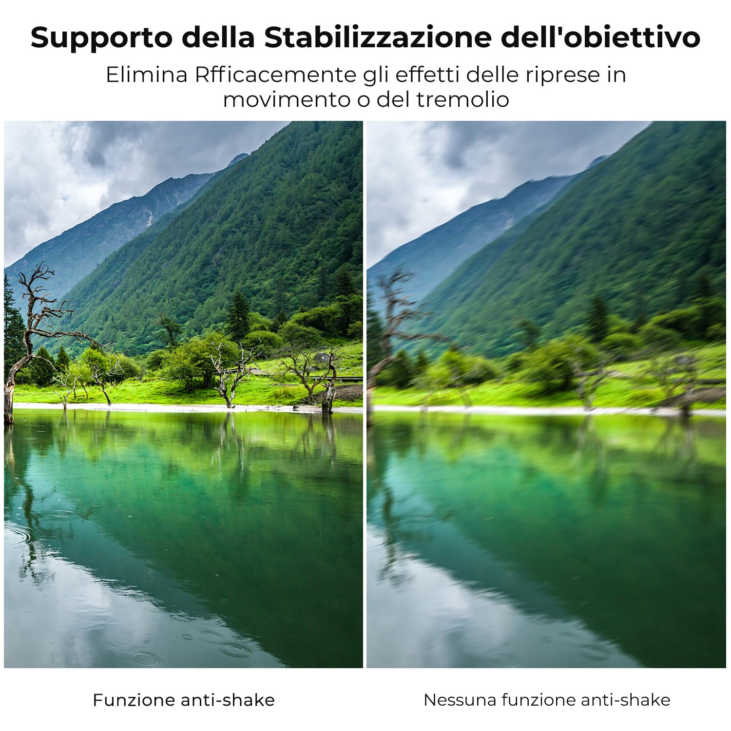K&F CONCEPT Adattatore Compatibile con Canon Auto EF/EF-S a EOS R, in Metallo con Messa a Fuoco Automatica, con Custodia Protettiva