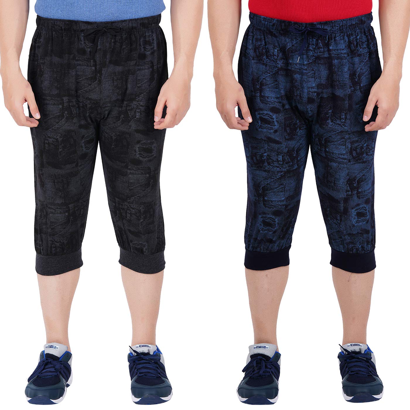 Men’s Regular Fit Printed Three Fourth Capri – TIRUPUR GUIDEFASHION | Trendy Comfortable Bottoms