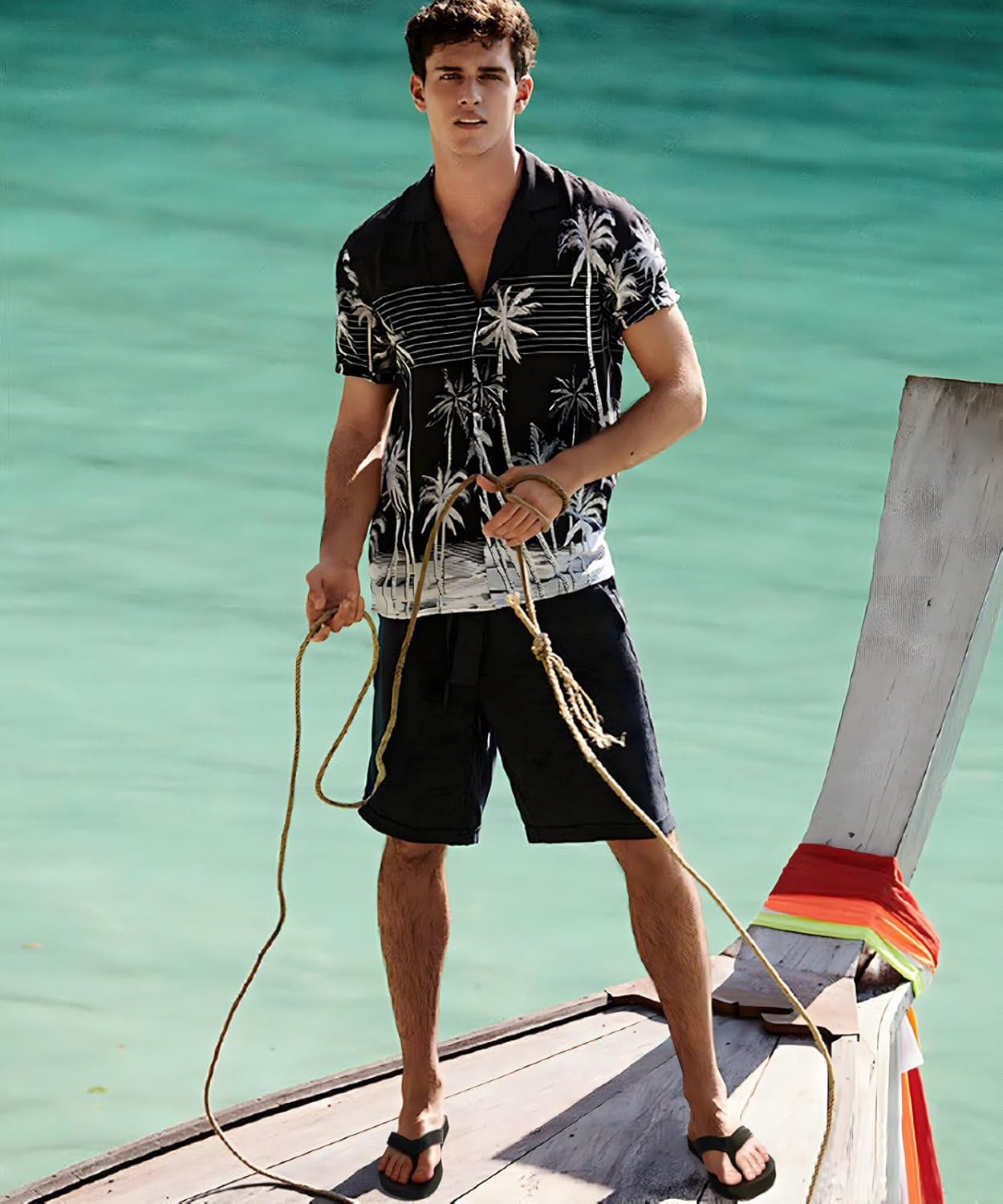 COFACE Men's Flip Flops Comfortable Yoga Mat Cushion Thong Sandals with Arch Support Casual Summer Beach Slides For Man, Size 7~15 Black 10 image 6 of 9 B0DSZLSC49