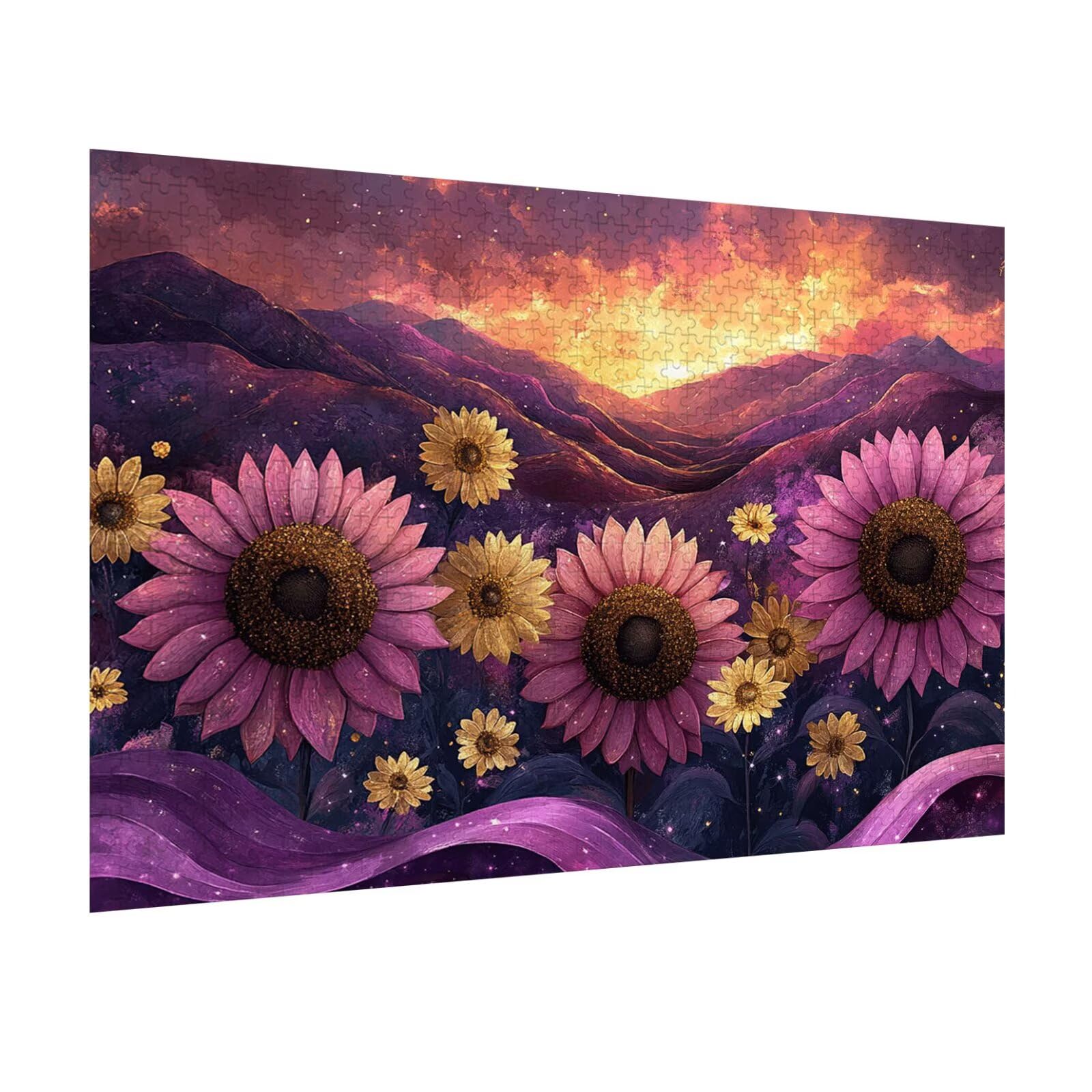 Puzzle 6000 Pezzi astratto Puzzle Classici per Gioco Familiare, n-63 | Impossibile Puzzles, Intrattenimento Creativo, Rilassamento e Intelligence, Regalo per Amore e Amico, Home Decor, Girosoli