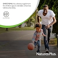 Vista 6 de NaturesPlus Animal Desfile Source of Life - Soporte interior masticable para los oídos – sabor a cereza natural – 90 tabletas en forma de animal