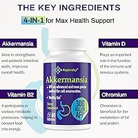 Vista 6 de 300 mil millones de probióticos AFU Akkermansia, probiótico GLP-1 para mujeres y hombres, Akkermansia Muciniphila para producción de GLP-1