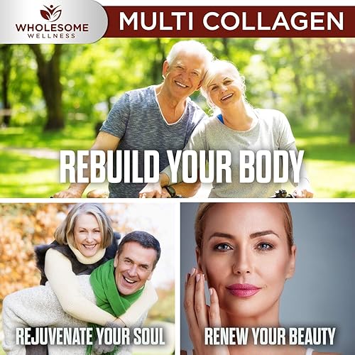 Miniatura 8 de Super Absorb Multi Colágeno Píldoras (Tipo I II III V X) Hierbas Orgánicas y Bioperina - Anti-Envejecimiento, Pelo, Piel, Uñas, Articulaciones,