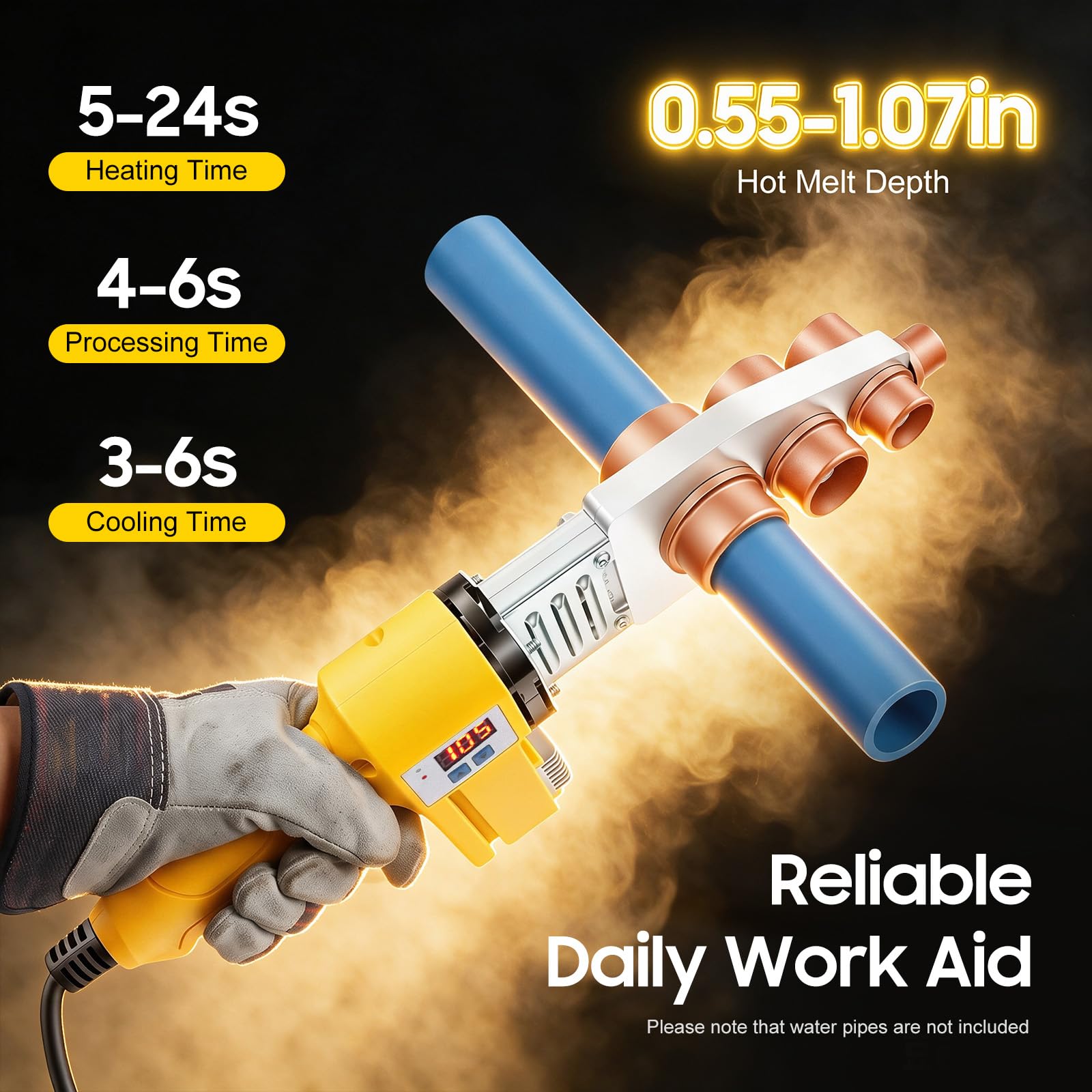 Sleeve Welding Machine Plastic Pipes Professional Pipe Welding Machine