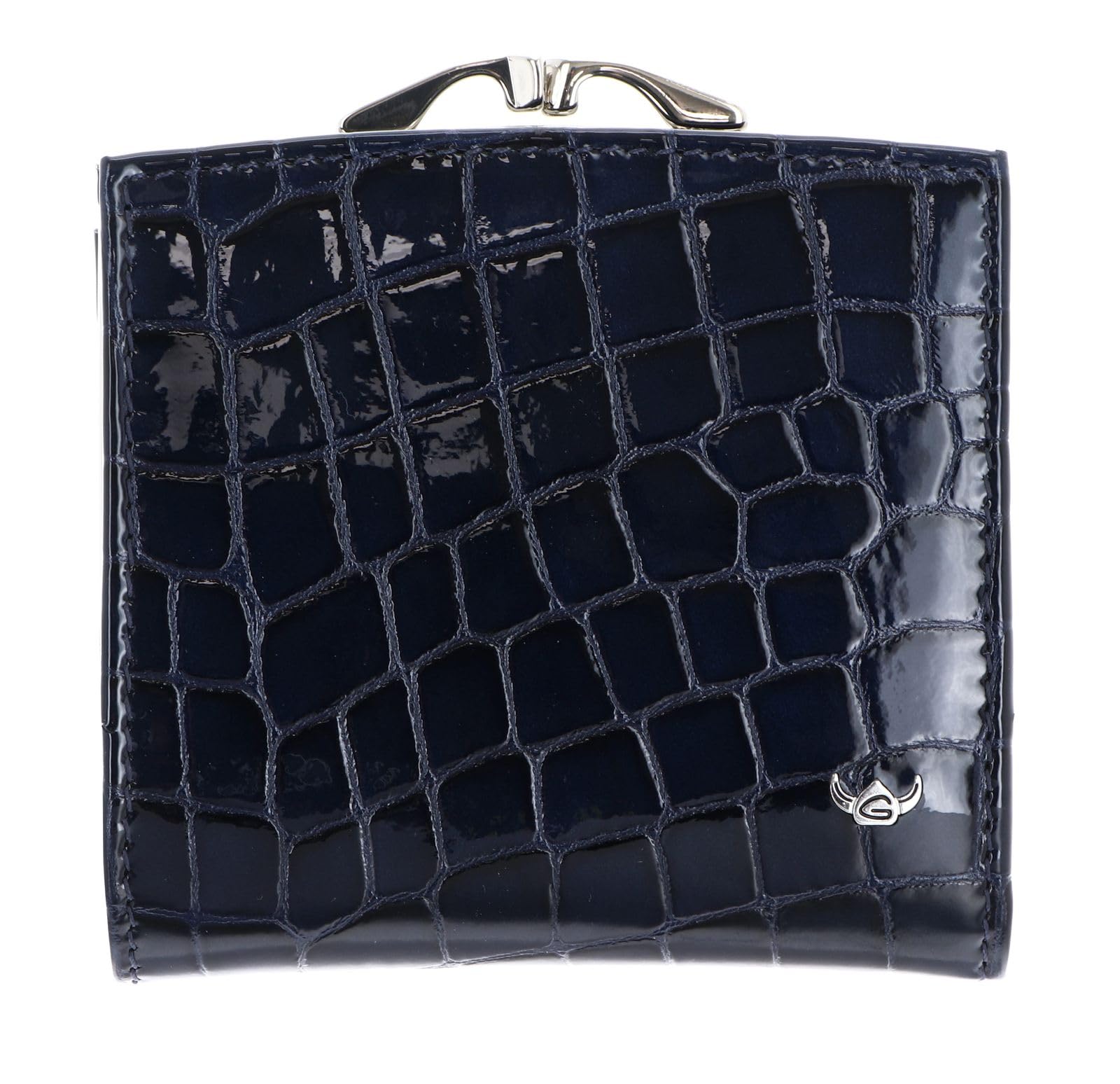 Golden Head Cuero Monedero Cayenne RFID Protect Bügelbörse 2049 Nachtblau Azul Marino