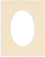 Vista 25 de CountryArtHouse Marco ovalado de 11 x 14 pulgadas, sin ácido, con núcleo blanco, corte biselado para fotos de 8 x 10 pulgadas, se adapta a marcos