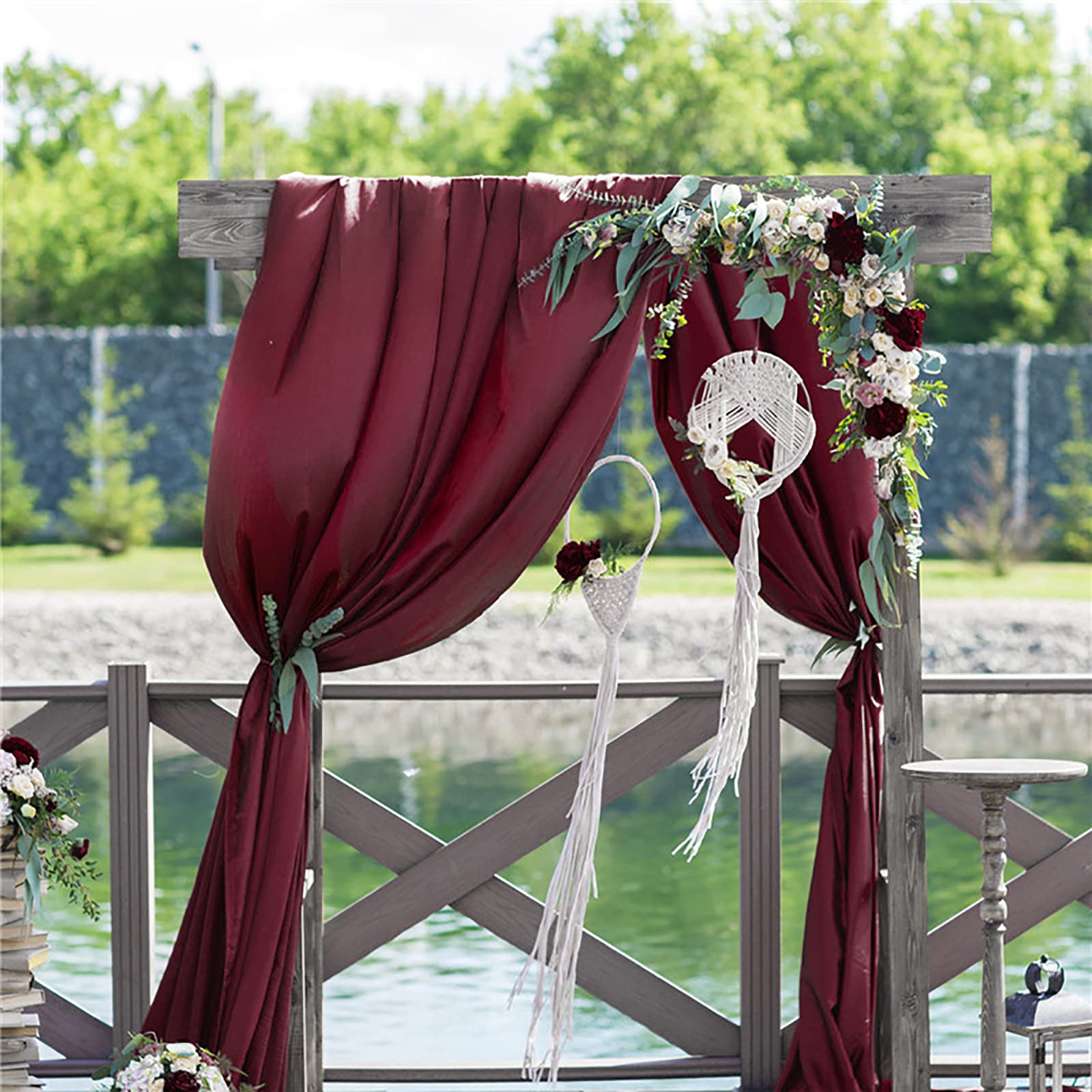 Tela De Organza Transparente - Gasas Para Boda, Decoración O Manualidades, +25 Colores
