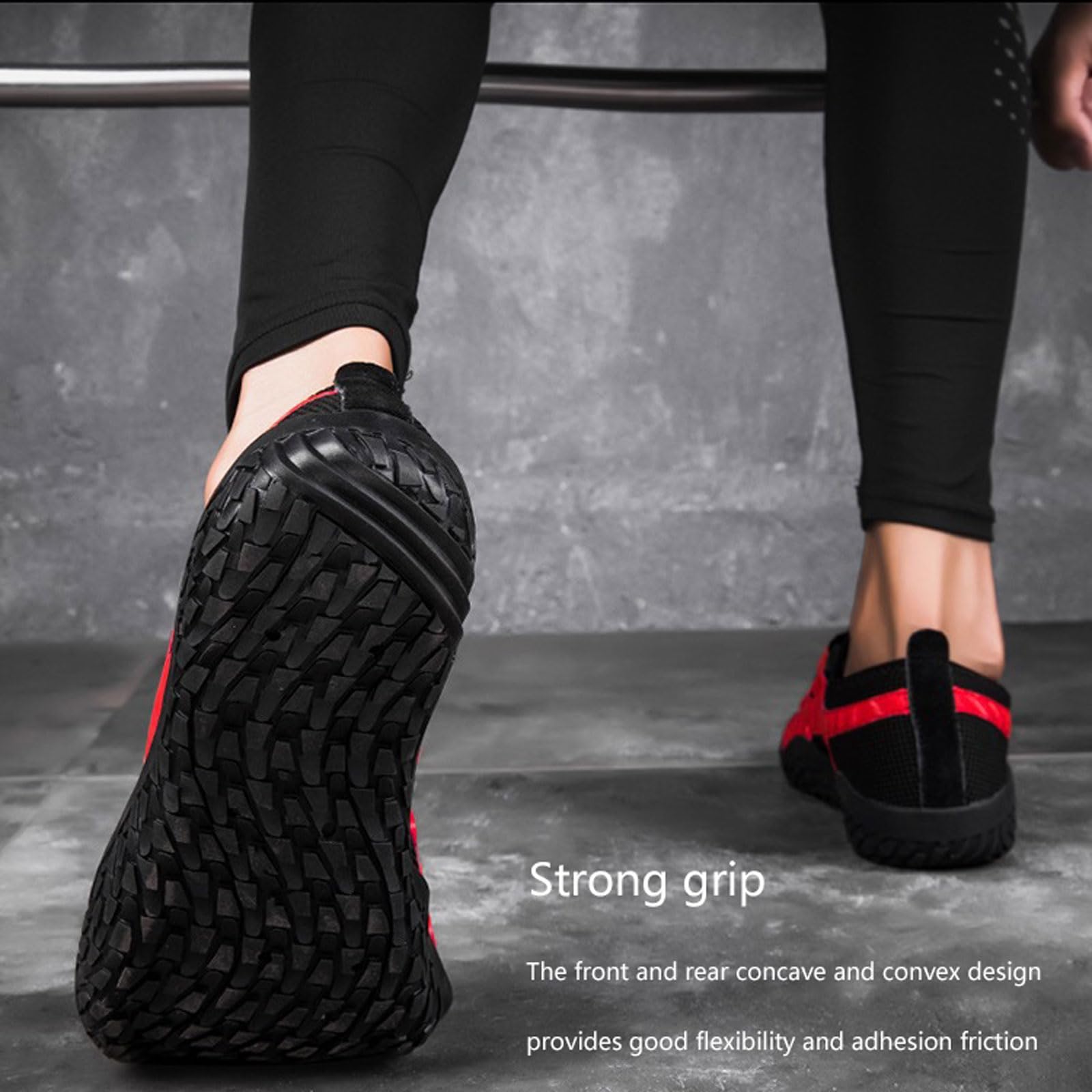 Chaussures d'entraînement Deadlift for Hommes et Femmes,Chaussures D'Haltérophilie pour Hommes,Ligthweight Bodybuilding Trainers,Chaussures de Sport Respirantes et antidérapantes,pour Gym