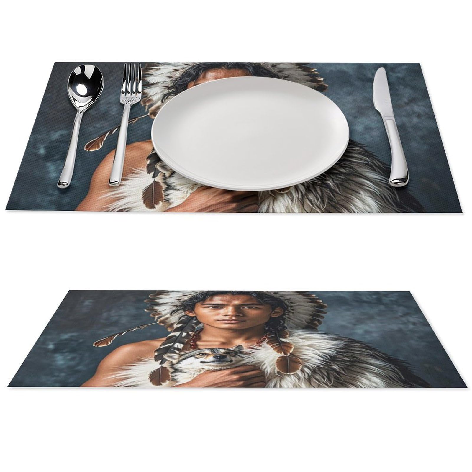 Sets de table en PVC : finissez-en avec les taches sur votre table en bois