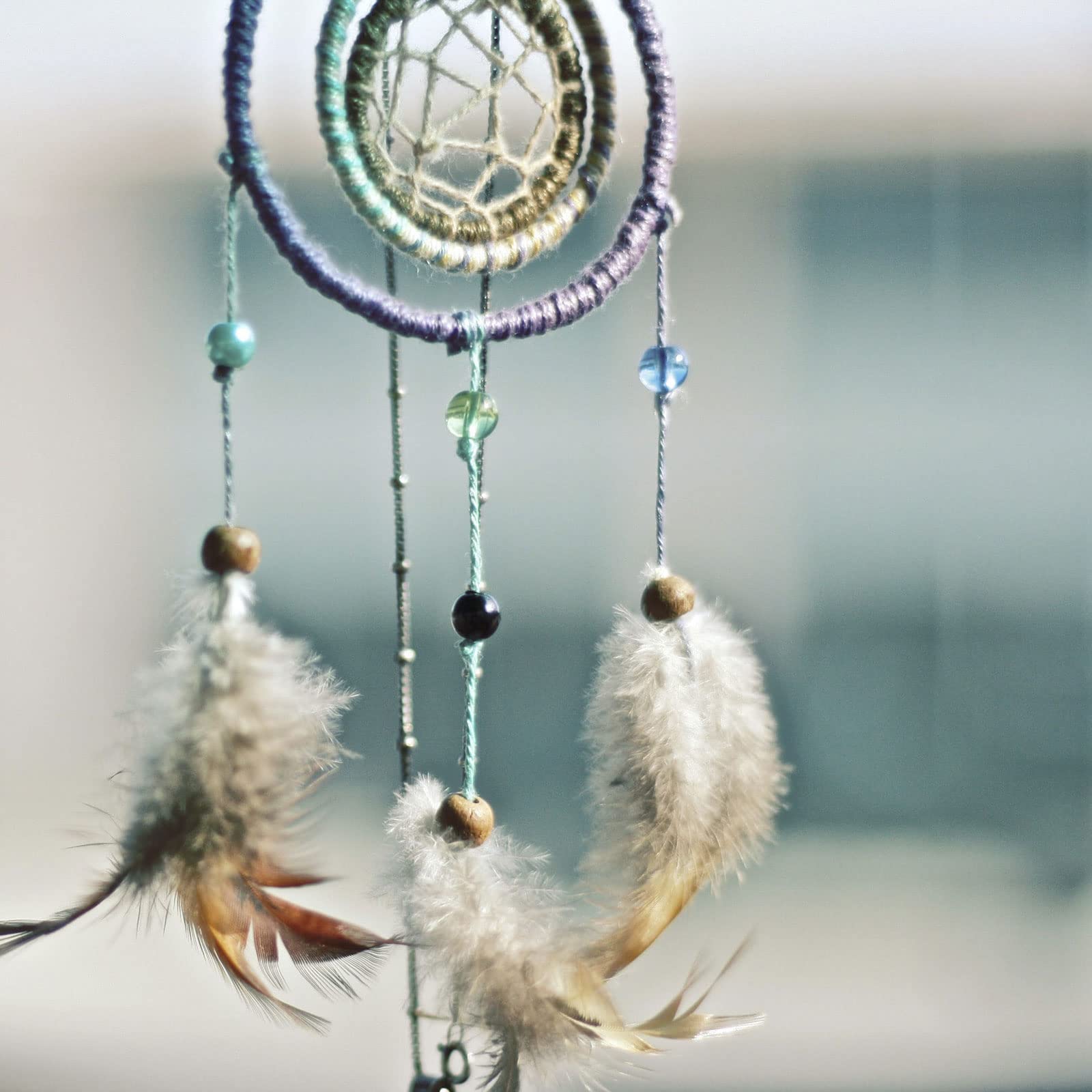 Hemptique 100% Hemp Cord Spool - 62.5 Meter Hemp String - Made with Love - No. 20 ~ 1mm Cord Thread for Jewelry Making, Macrame, Scrapbooking, DIY, & More - Blue - Image 6