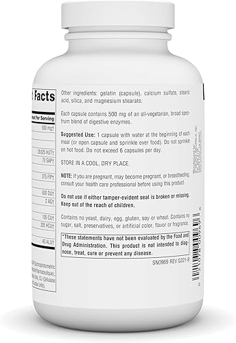 Miniatura 8 de Source Naturals enzimas de ayuda digestiva Daily Essential de 01763 oz 138680 1 1