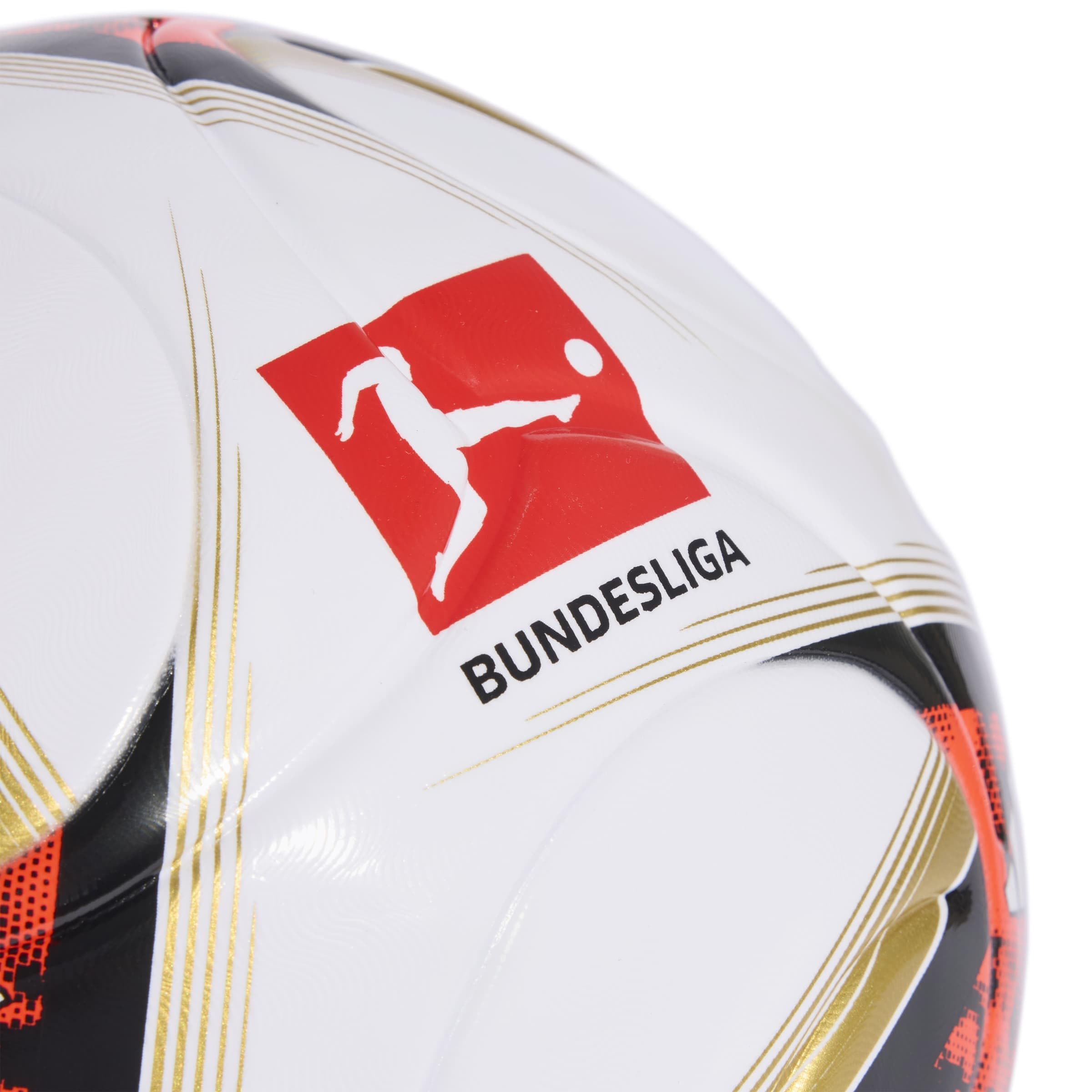 adidas Unisex Bundesliga 26/27 Torfabrik League Boxed Recreation Ball, White/Black/solar red, 4