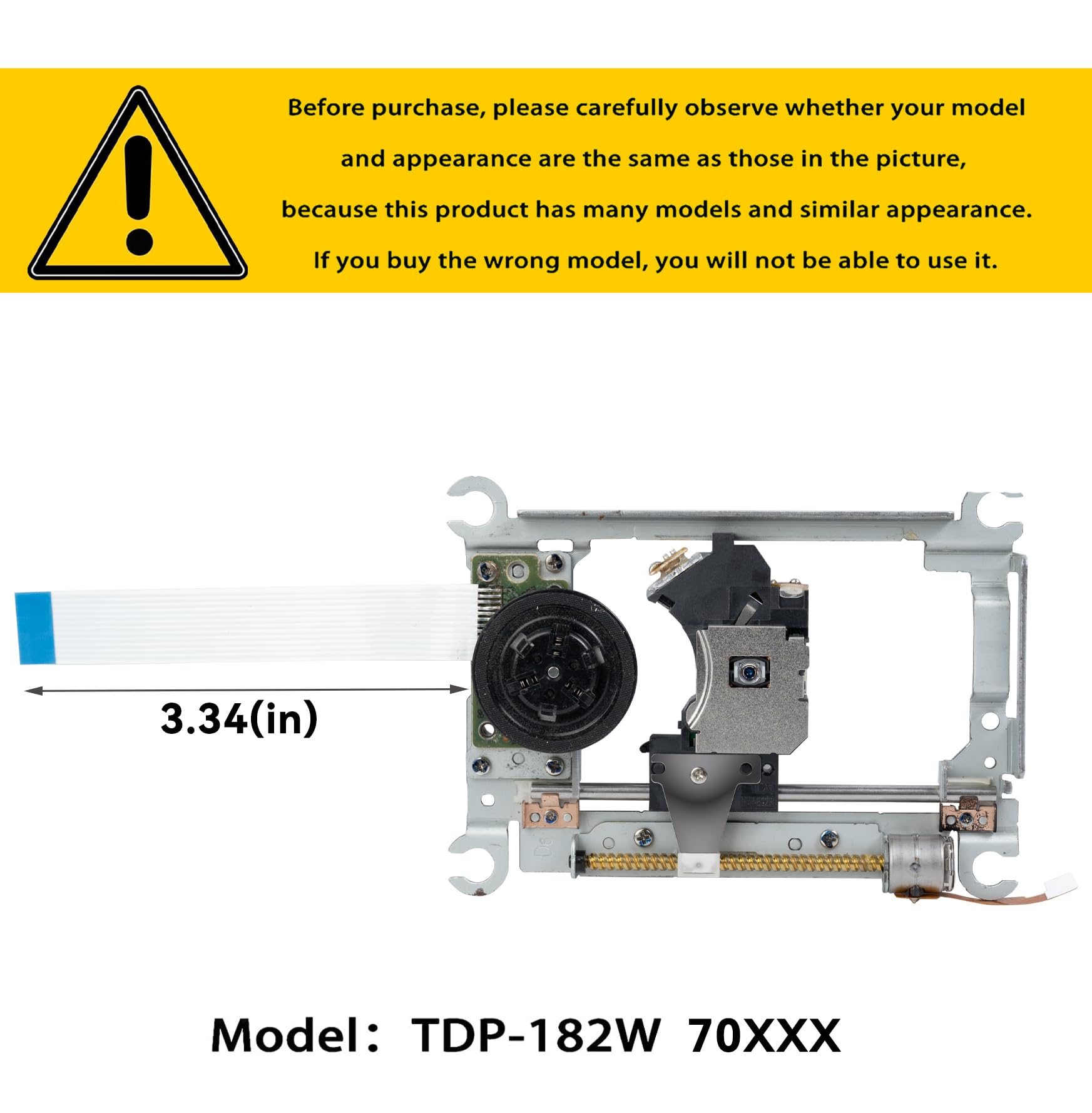 Optisches Laufwerk TDP182W Für PS2 - Kompatibel Mit SCPH-77001 Und SCPH-7700X