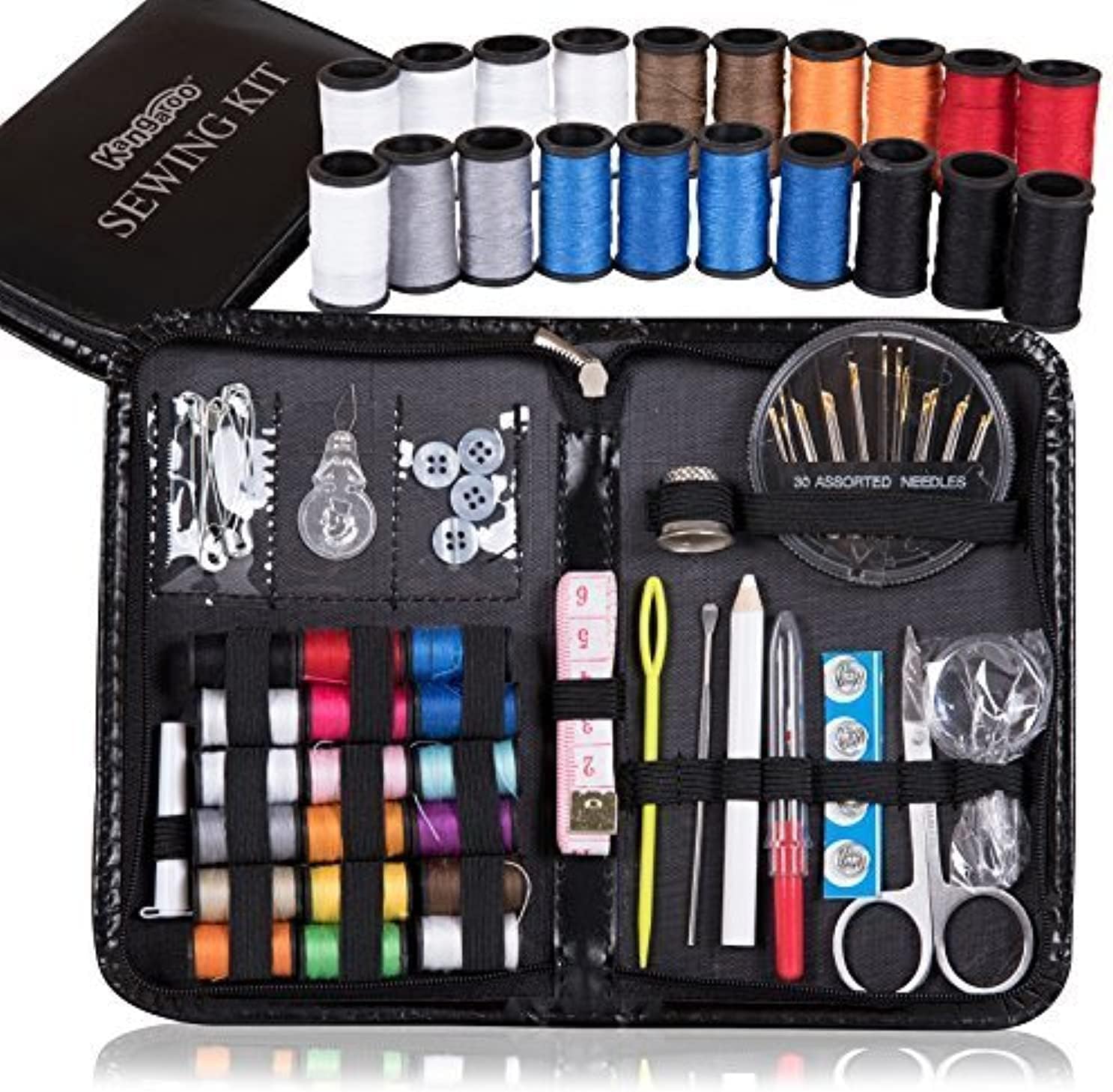 Kangaroo's Professional Sewing Kit Over 95 Items I Travel