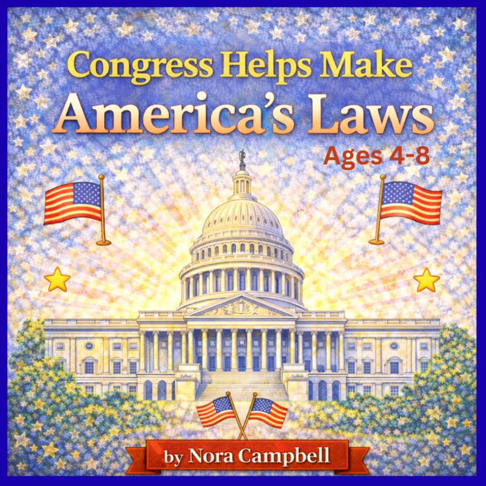 Congress Helps Make Americas Laws: A Children’s Book Explaining the Legislative Branch of Government| Ages 4-8: 2
