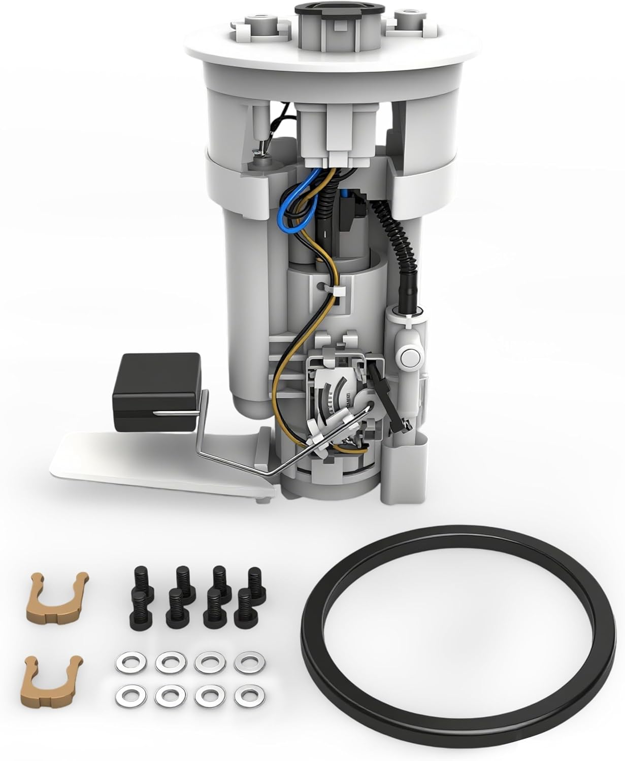 Electric Fuel Pump Module Assembly w/Sending Unit Fits for Toyota RAV4 2001 2002 2003 L4 2.0L Fits for RAV4 2004 2005 L4 2.4L, Fuel Pump Kit Replace OE# SP9038M 2322528010 2323921010