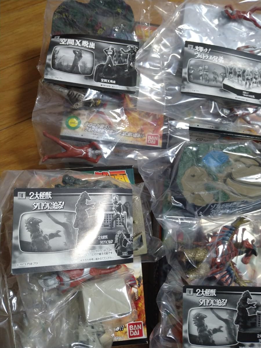 Amazon.co.jp: ウルトラ怪獣戯画 ウルトラ兄弟激闘史Ⅲ全6種フルコンプ 
