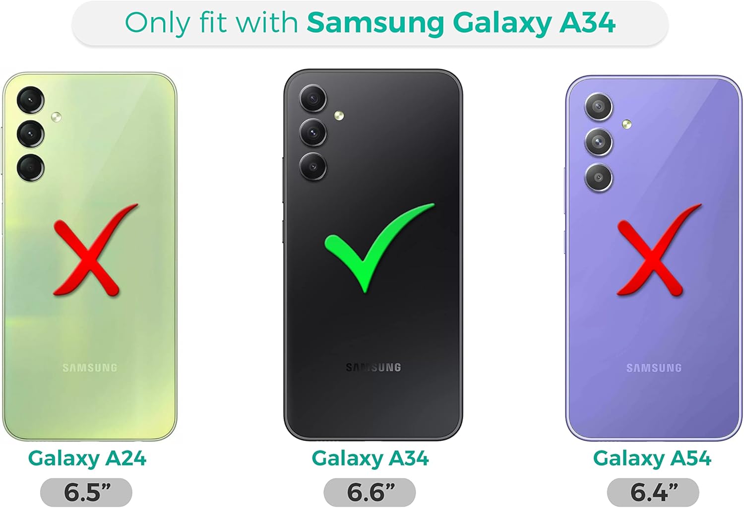 Back Case for Samsung Galaxy A34 5G, Samsung A34 Case with Stylish Space Dog Pattern Design Printed Cute, Sleek Durable Hardshell Protective Case/Cover for Samsung A34 5G White - Image 3