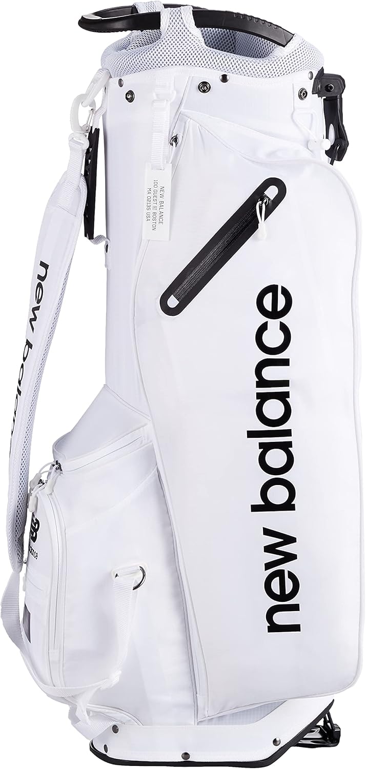 限定価格セール 新品 New Balance Golf スタンド式 キャディバック 白 9型 Www Anavara Com
