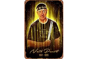 Neil Peart Metal Tin Sign Poster: A Tribute to the Legendary Drummer
