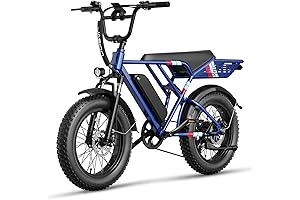 RetroVolt Electric Bike for Adults, [1200W Peak Upgrade Motor & 30MPH &...