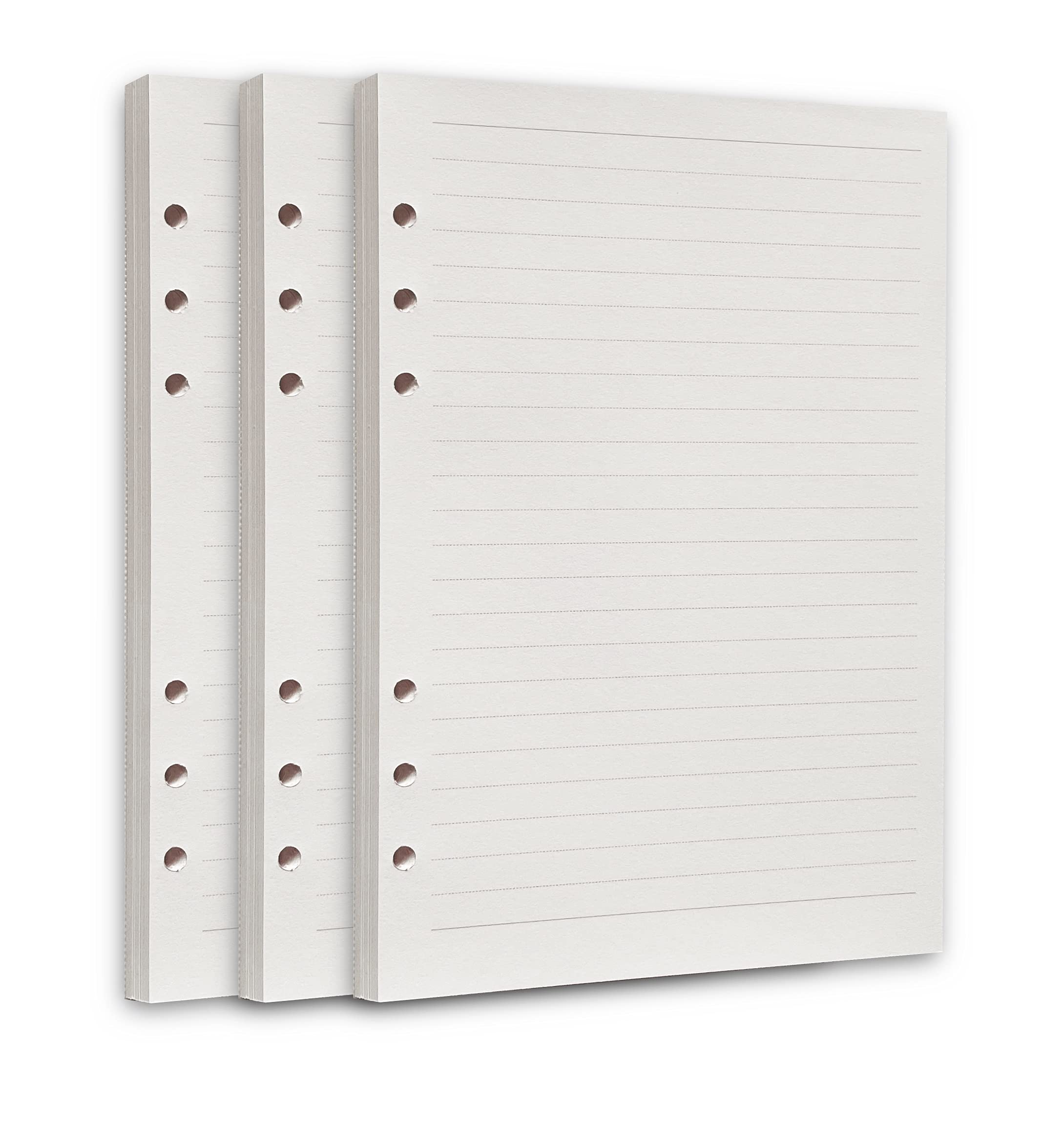 Amazon.co.jp: WBway 手帳リフィル A5サイズ 横罫【3冊セット】 135枚 