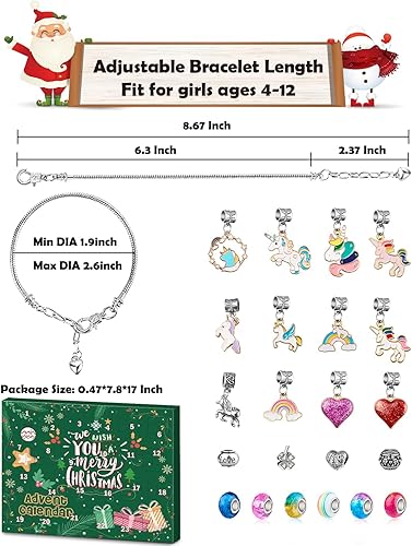 Miniatura 2 de Calendario de Adviento de Navidad 2024, calendarios de Adviento para niños, niñas, adolescentes, adolescentes, mujeres adultas, kit de fabricación