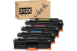 CF380X Compatible Toner Cartridge [4-Pack]