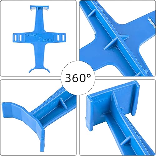 Vista 21 de PRO CAKEN Soporte universal de horquilla de motocicleta de 10.6 pulgadas, protección de horquilla de plástico, protector de horquilla