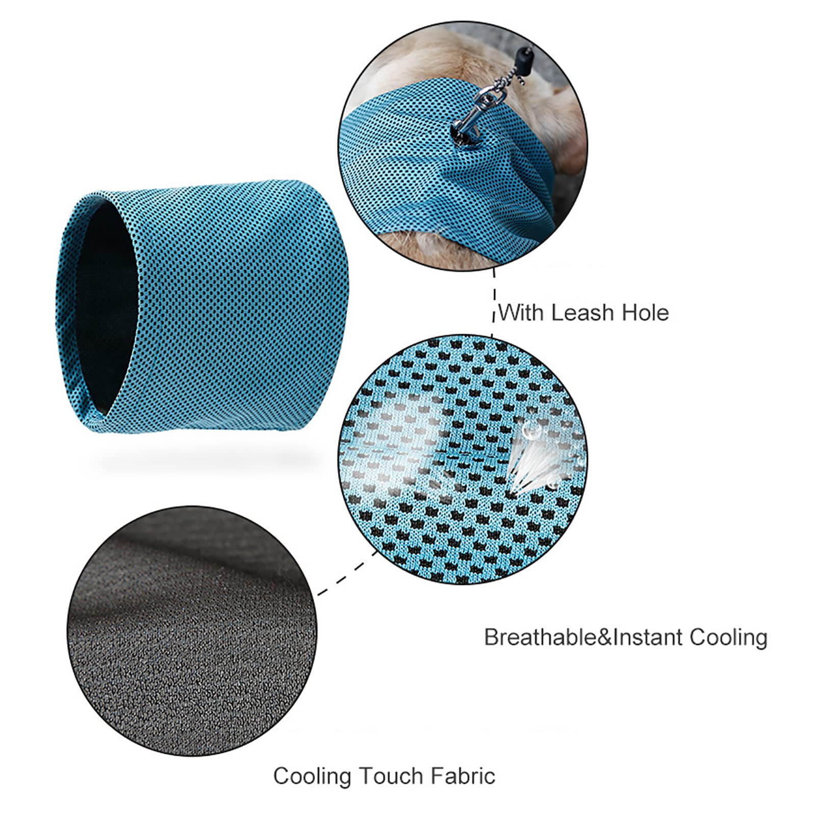 Shiyou-6 Pcs Bandeaux Rafraîchissants Pour Le Cou, Bandeaux Rafraîchissants Pour Temps Chaud