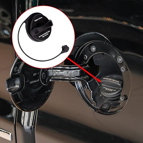 Miniatura 2 de Tapa de llenado del depósito de combustible, tapa de gasolina compatible con Buick Cadillac Chevy GMC - Lucerna 2007-2011, DTS 2007-2011, Escalade