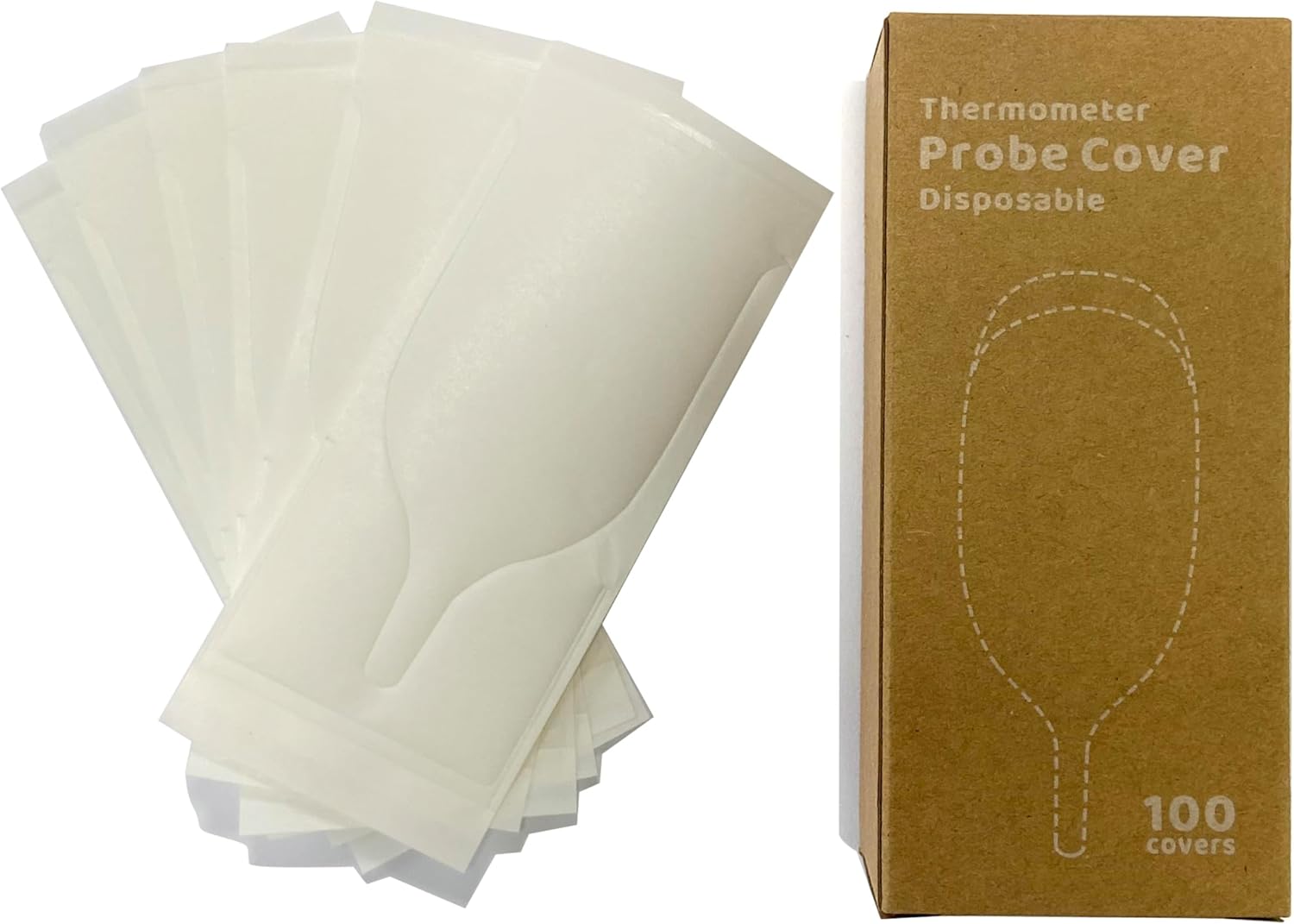Disposable Cover for Rectal Thermometers - Special for Lar Display &
