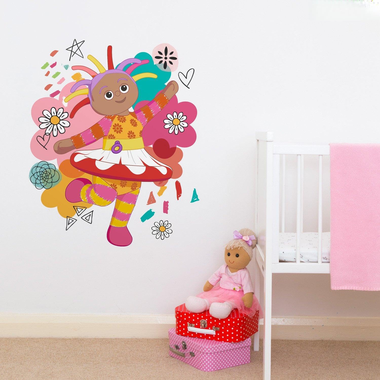 Stickerscape Upsy Daisy Cloud Wall Sticker (Large Size) | Official In The Night Garden Wall Sticker