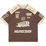 90s Oversized T Shirts Unisex Grahpic Jersey Printed Casual Tees Streetwear Vintage Summer Top Tshirt