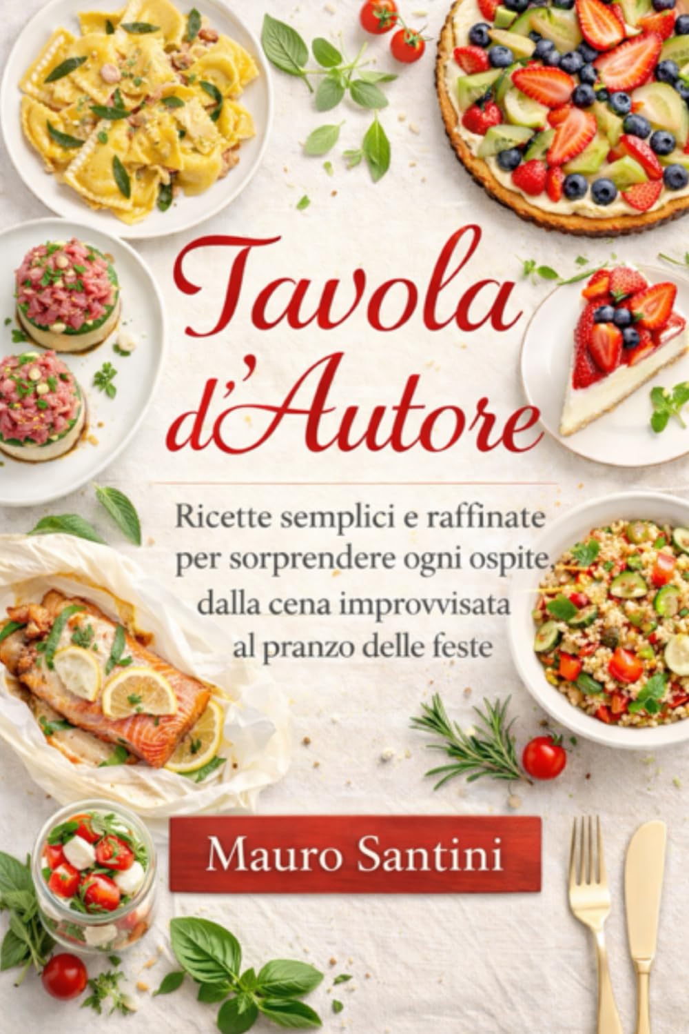 Tavola d’Autore – Ricette per grandi occasioni: Ricette semplici e raffinate per sorprendere ogni ospite, dalla cena improvvisata al pranzo delle feste