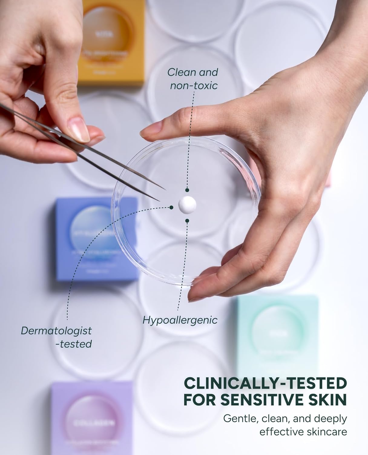 CICA Calming Melting Snowball Capsule (30ea) – 5,422ppm Centella Asiatica Ferment Extract with Hyaluronic Acid & Collagen – Soothing, Hydrating, Barrier-Strengthening Freeze-Dried Capsule - Image 7