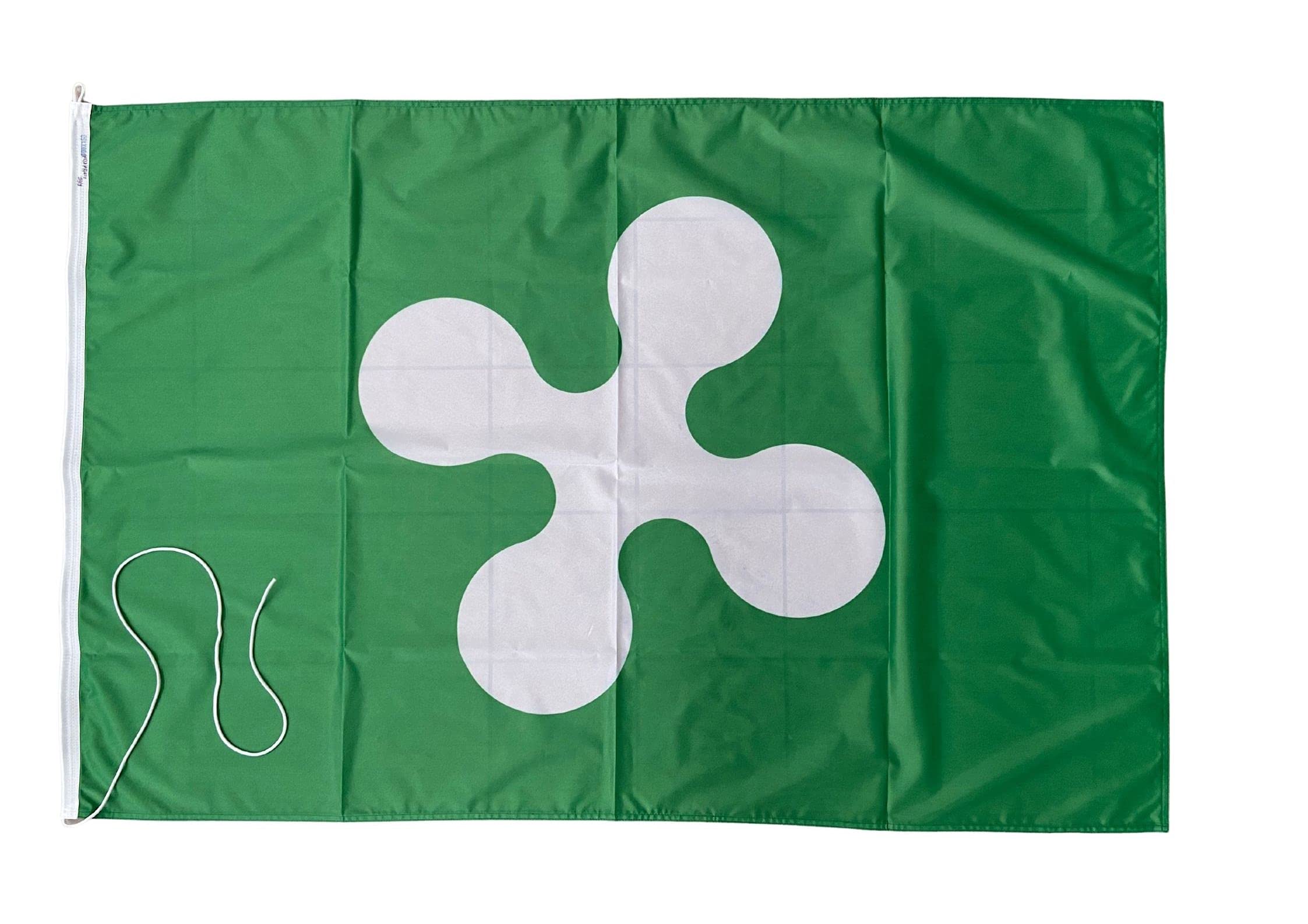 Ns Produzione Bandiere Bandiera REGIONE Lombardia cm.150x225 Tessuto Nautico Antivento 130gr.mq, Ottima Resistenza