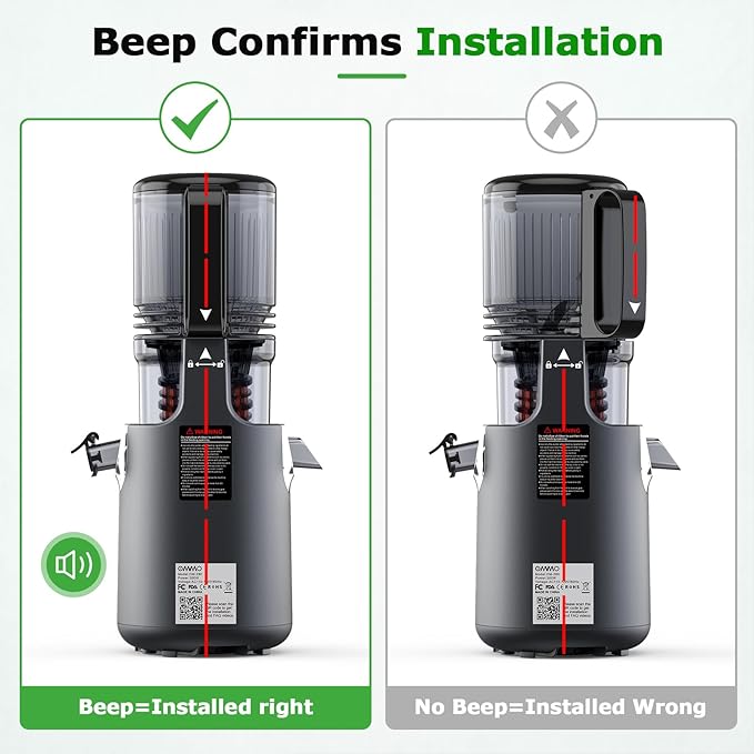 Extractor de Jugos Prensado en Frío Boca Ancha 5.1 Pulgadas miniatura 6