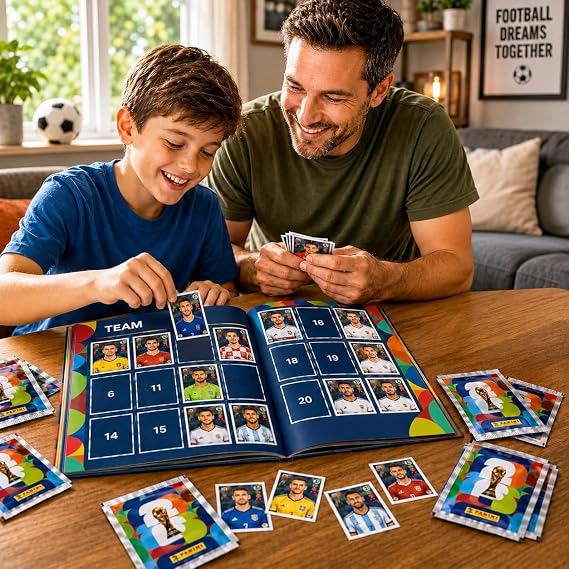 XXL Fan Starter Set World Cup 2026 - Original Panini Sticker + Sticker + Special - for Collecting & Exchanging - World Cup