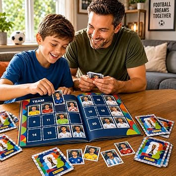 XXL Fan Starter Set World Cup 2026 - Original Panini Sticker + Sticker + Special - for Collecting & Exchanging - World Cup