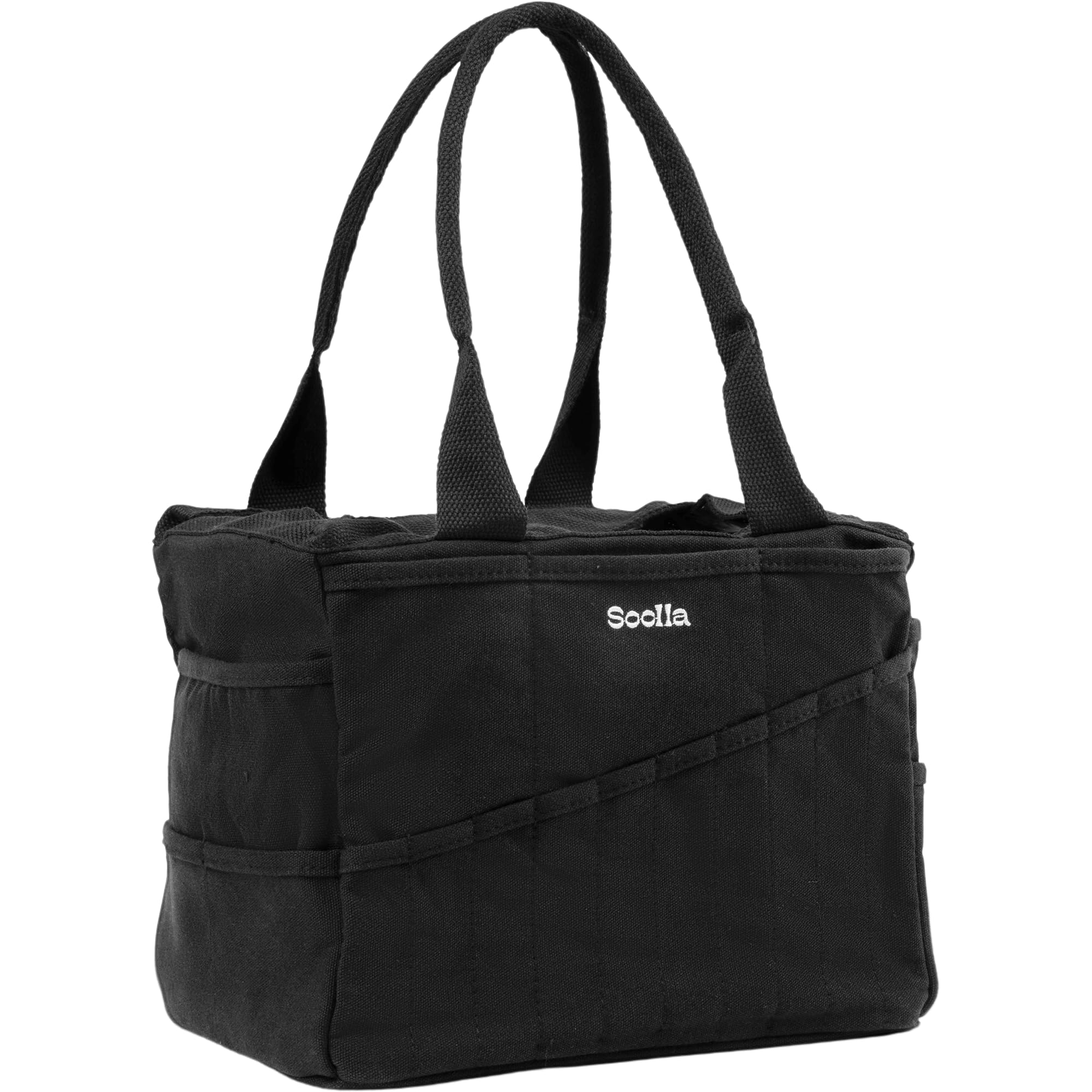 Soolla Studio Bag: Pottery Tool Bag, Art Supply Storage, Knitting Yarn Organizer, Crochet Projects, & Washable Craft Tote - Image 2