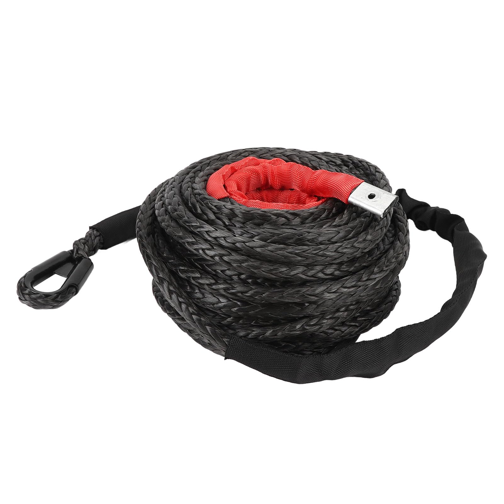 Cable Sintético Duradero 7,5T de Cuerda de Cabrestante para Entusiastas del Aire Libre, Vehículo Todoterreno 4WD
