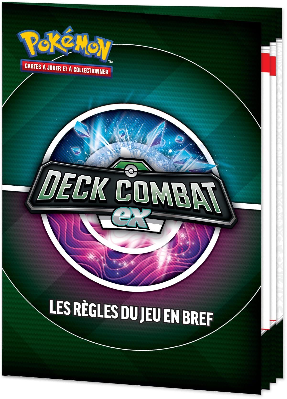 Deck Combat Pokémon Forgelina-ex - 60 Cartes Prêtes à Jouer Avec Tapis, Marqueurs Et Code JCC Pokémon Live