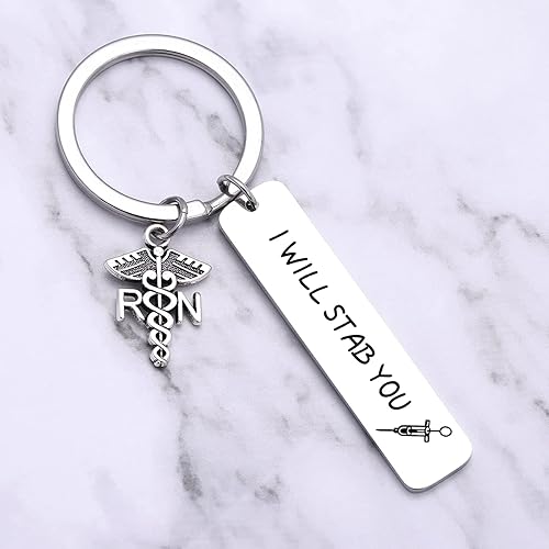 Miniatura 2 de Regalo de agradecimiento para enfermeras, llavero de enfermería, accesorios para la escuela de enfermería, llavero médico, regalo de escuela de