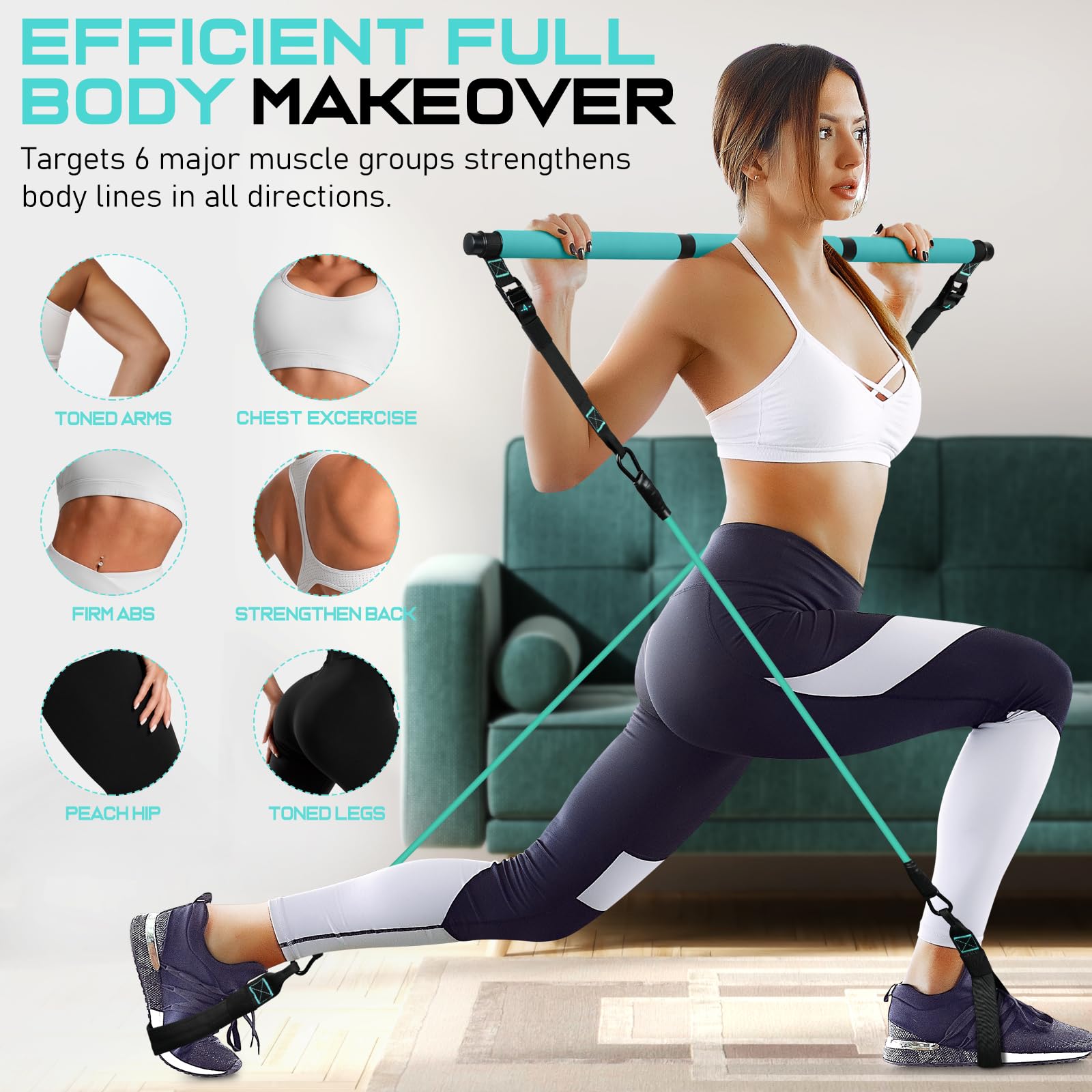 Bandes De Caoutchouc D'haltères Extensibles Pour L'entraînement, Corde à Sauter, équipement De