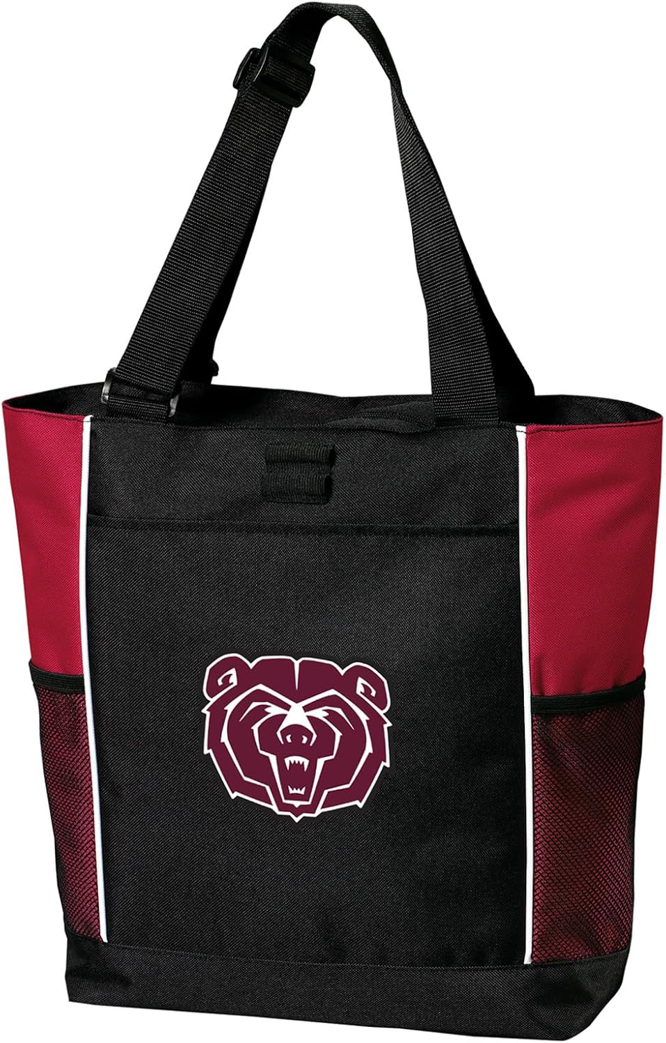Broad Bay Missouri State University Tote Bags Red Missouri State Bears Totes Beach Travel