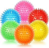 Vista 13 de petizer Paquete de 3 bolas chirriantes de juguete para perros de 2.5 pulgadas, bolas flotantes para perros, bolas de agua para perros, juguetes