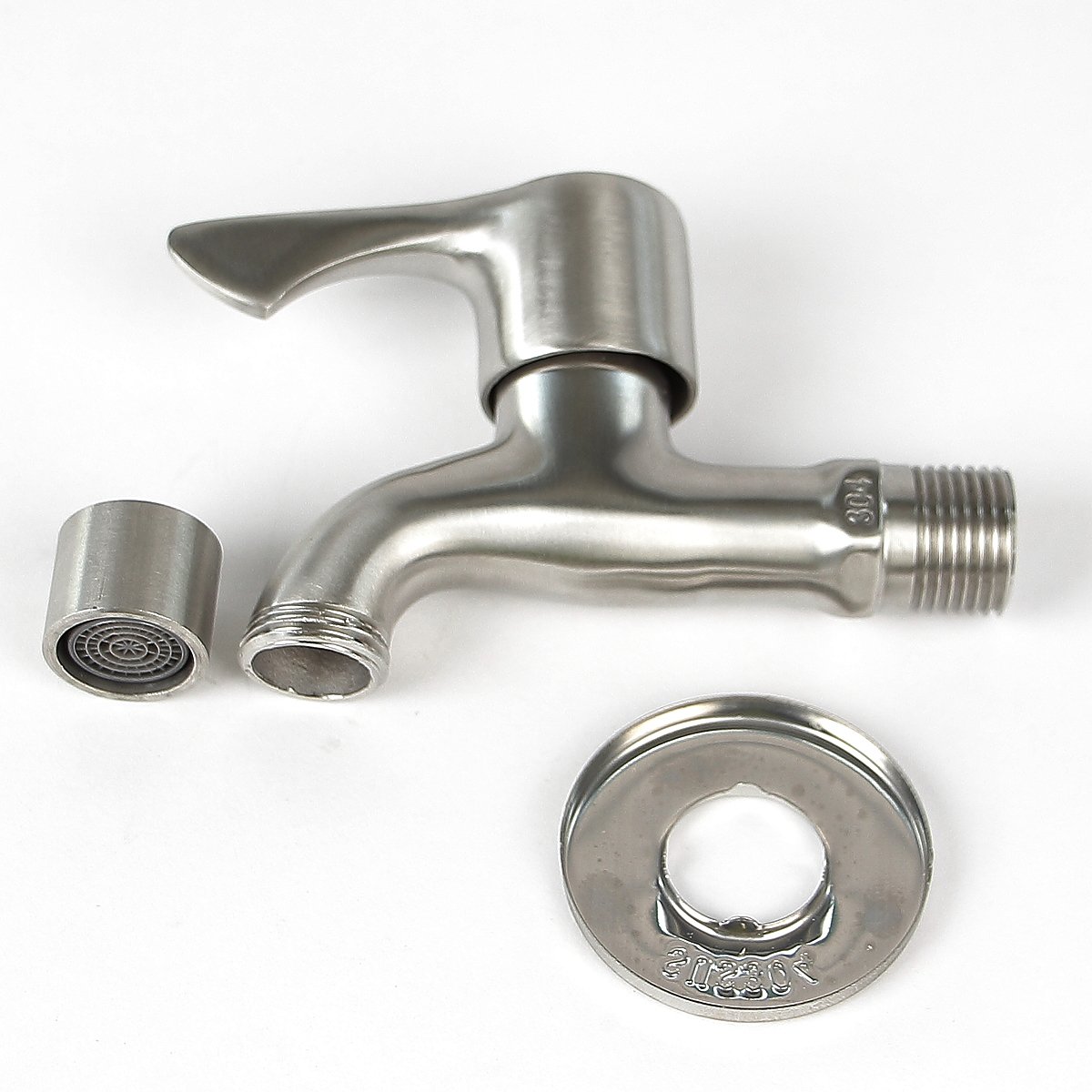 Grifo de Acero Inoxidable Fundido 304 1/2' (hahn08)