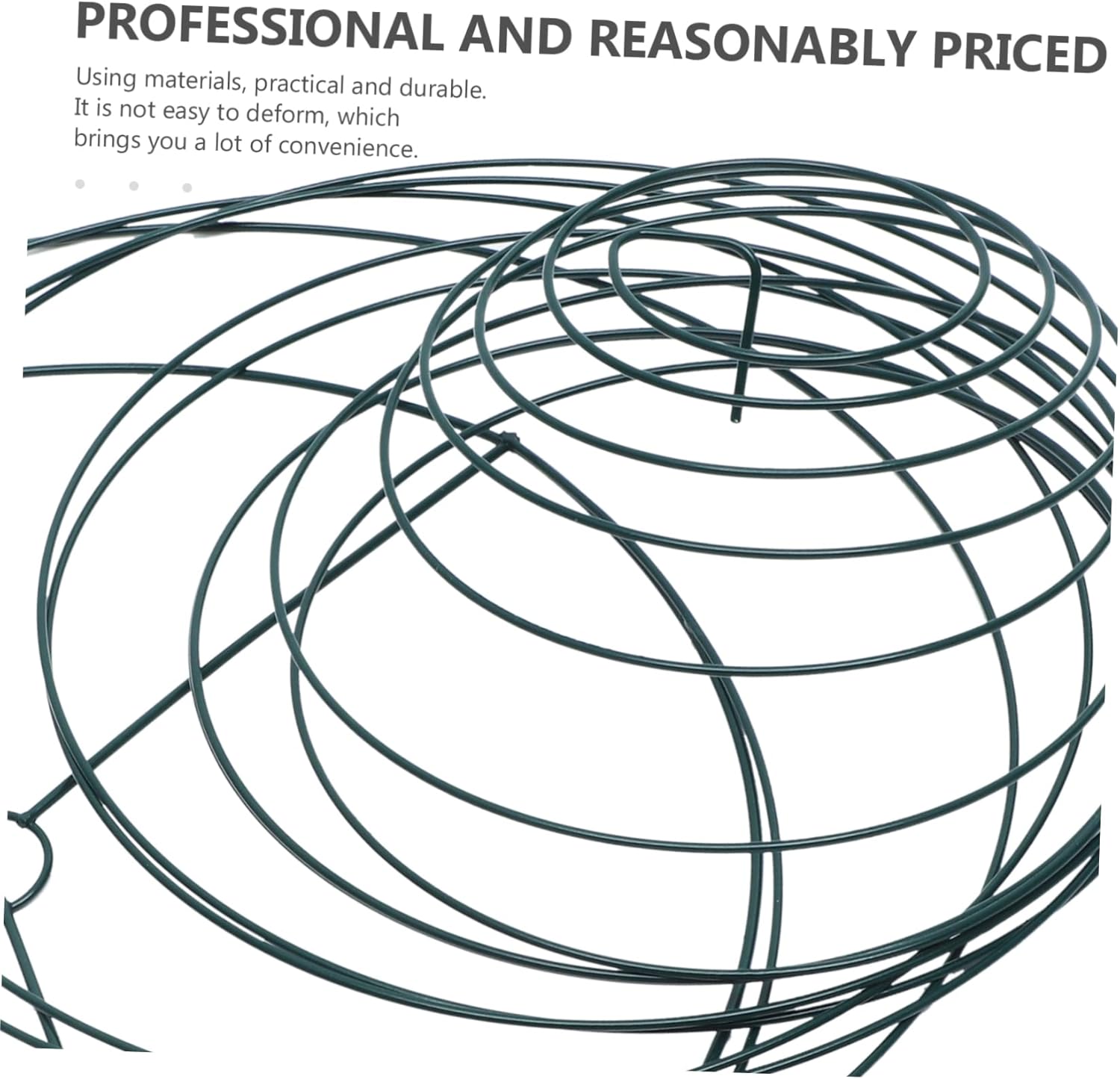 Stainless Steel Plant Support Poles Spiral Stakes for Garden Tomato Cages Plant Support