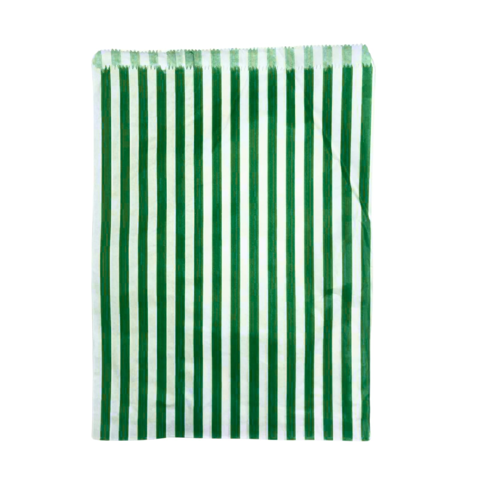 Green Pick N Mix Sweet Candy Striped Paper Treat Bags - 5x7" Pack of 900